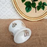 Old Berry egg cup high porcelain France vintage