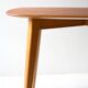 Table basse suédoise vintage de Nordiska Kompaniet en teck et chêne