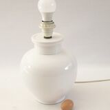 Ceramic ball lamp base, 1980