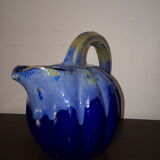Old pumpkin-shaped jug signed Alpho 199 Art Deco period 1920 1930