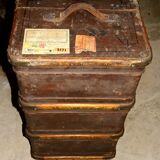Old trunk trunk cabin travel cabin wooden vintage loft