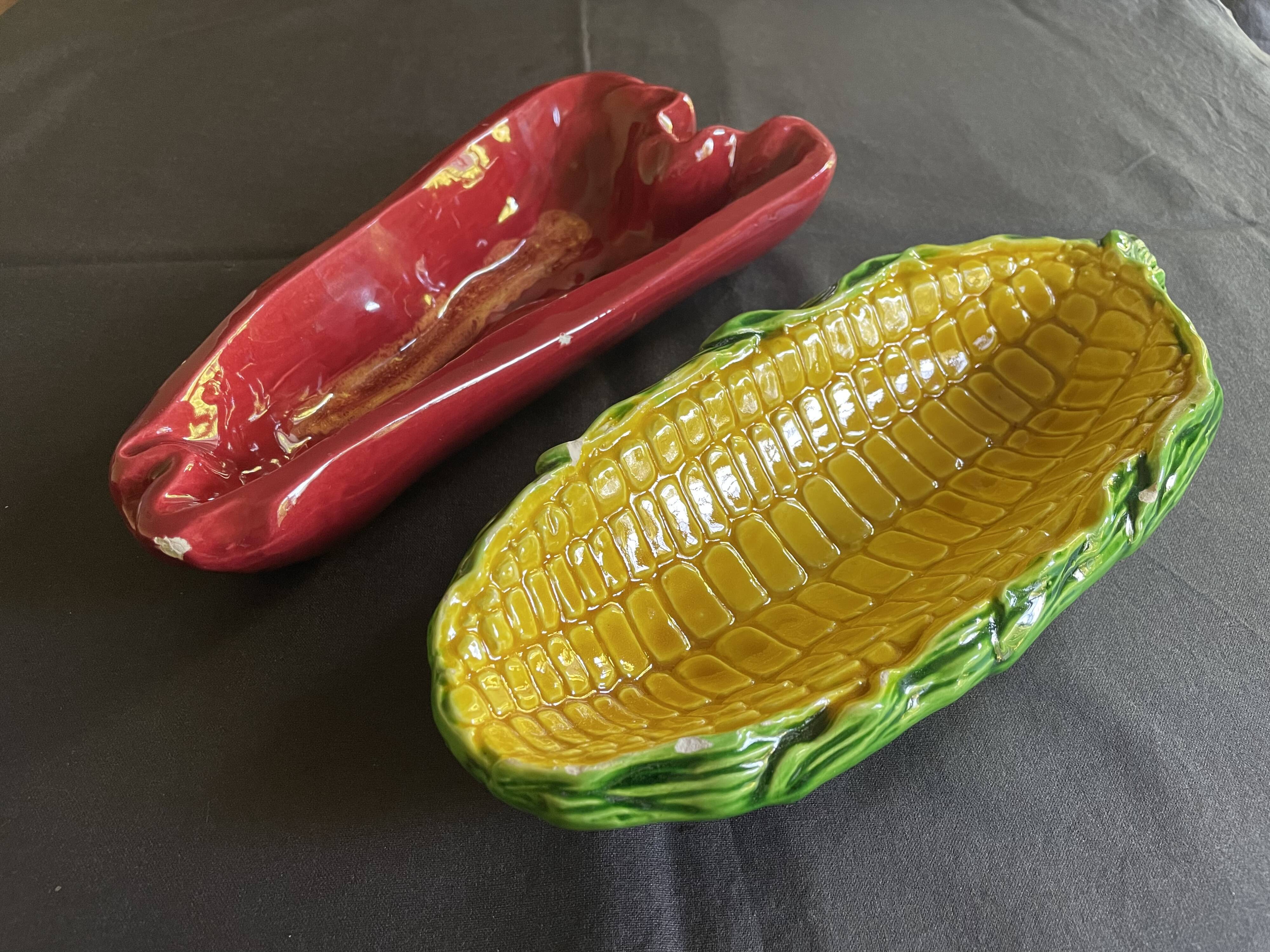 Corn and pepper slurry raviers