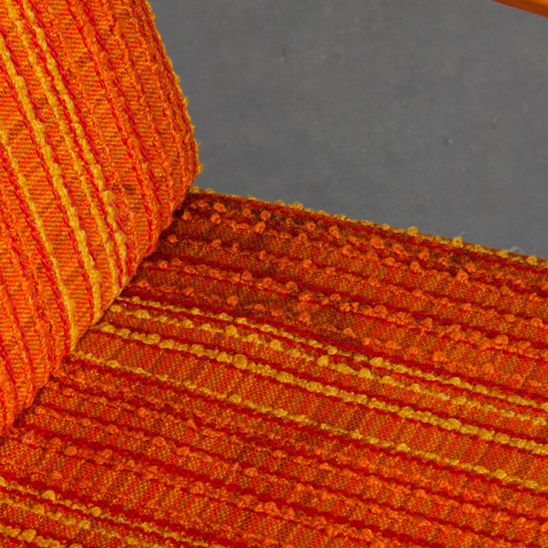 Fauteuil en bois des années 1970