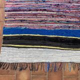 Contemporary and artisanal carpet 290 x 138 cm