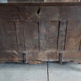 Buffet in Liège enfilade Louis XV era in solid oak around 1750-1780