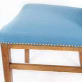 Dining room chair with legs of light mahogany of danish design, 1940s