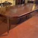 Extensible Louis XVI mahogany dining table with band - 19th century