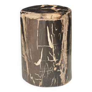 table d'appoint en bois - noire