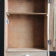 Small toilet furniture or pharmacy with art deco mirror