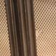 old brass foldable fire barrier