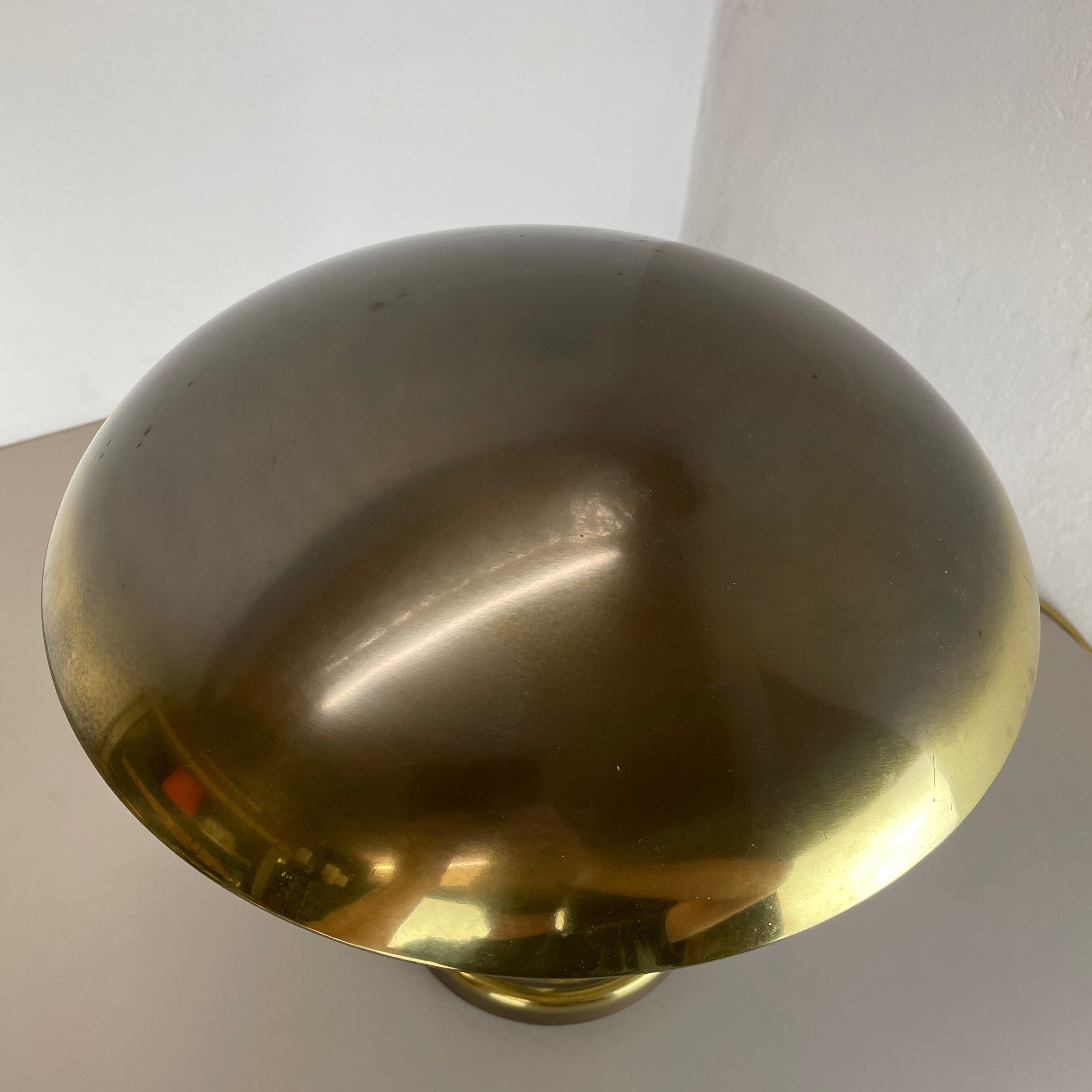 German Brass Kaiser Idell 6751 Bauhaus Desk Light Christian Dell, Germany, 1950s