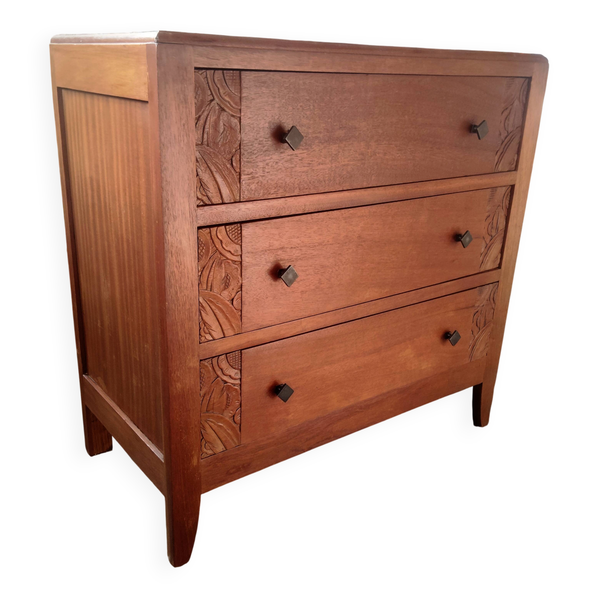 Small Art Deco chest of drawers