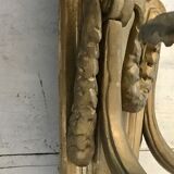 Pair of bronze castle appliques 55cm