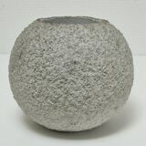 planter ball concrete cement design 60s