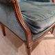 Louis XVI style eared shepherdess armchair