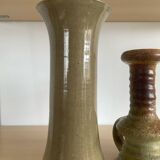 Set of 3 vintage ceramic vases