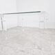 Table basse vintage en lucite, années 1990