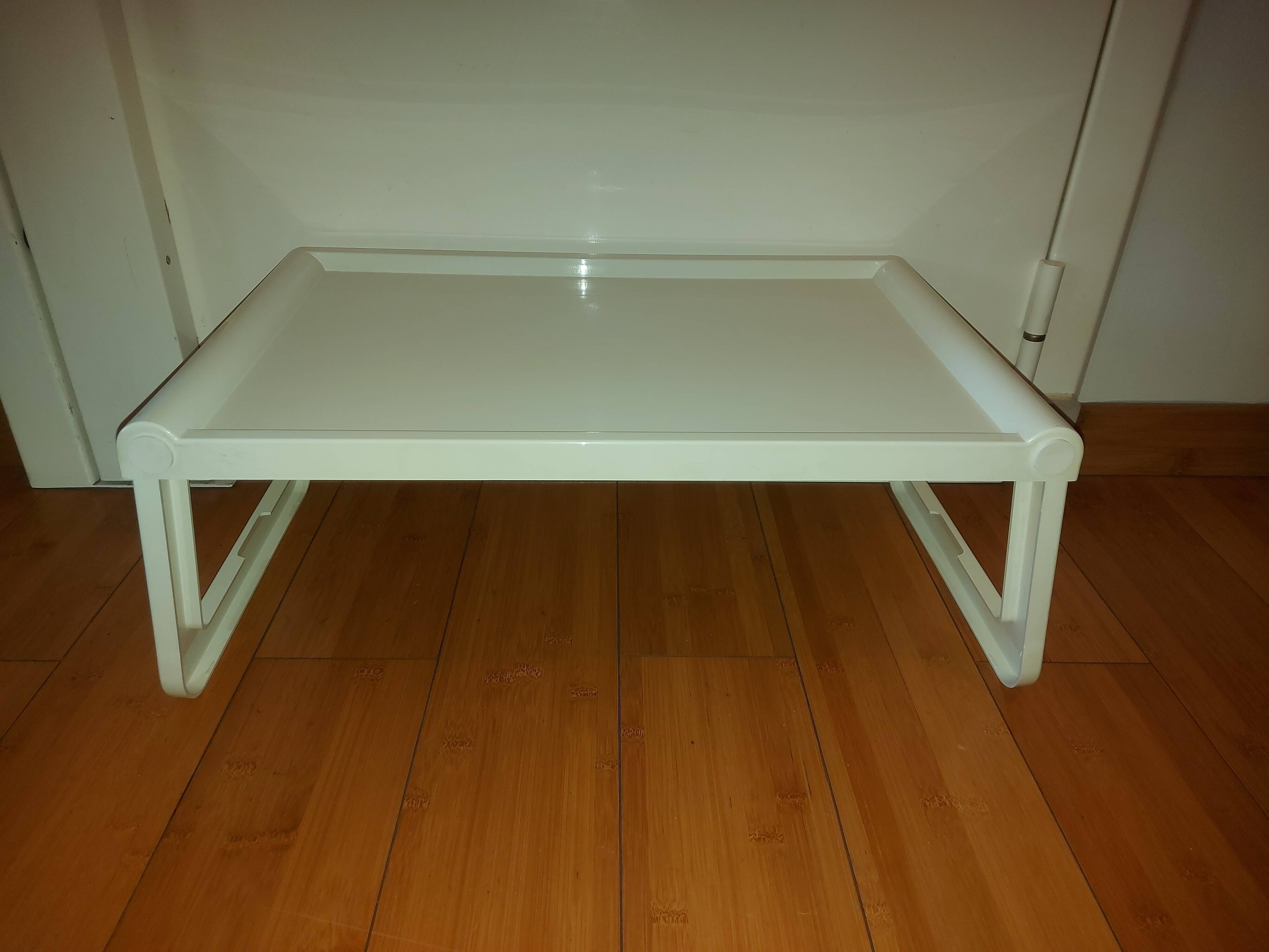 Vintage Guzzini bed tray, design Luigi Massoni