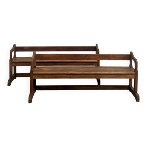 Paire bancs collectivité