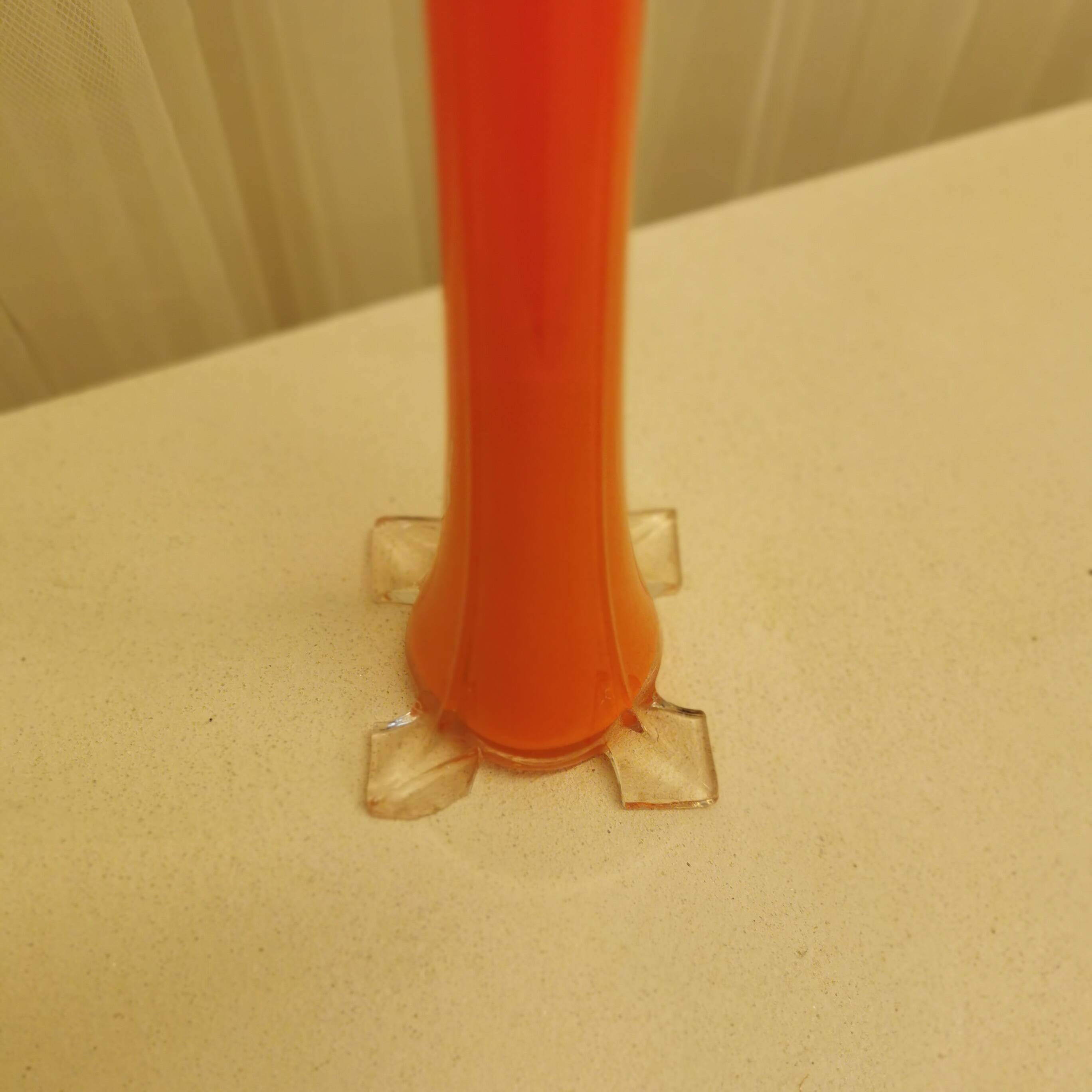 Glass paste vase