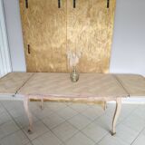 Renovated solid oak extendable table