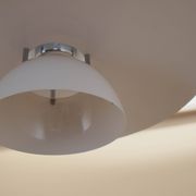 Danish pendant lamp with layered shade, 2000s