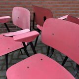 Set of 4 Friso Kramer Revolt chairs first edition with armrests