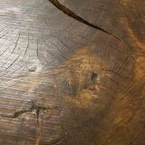 Vintage solid elm coffee table