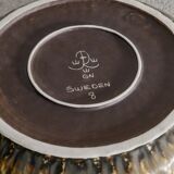 Large Vintage Swedish Ceramic "Rubus" Bowl by Gunnar Nylund, 1950s