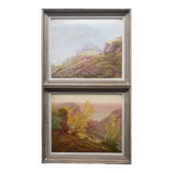 During HSP Paintings: “Landscape of Dauphiné” by Gaétan Montagney