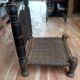 Traditional 19th-century tribal chair from the Swat Valley, North Pakistan