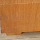 Coffee table Ecart International by Andrée Putman model "crossing" oak wood