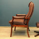 Mobel Team Fold-Out, Scandinavian leather armchair