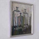 Gunnar Persson still life painting | Oil on panel | 1969