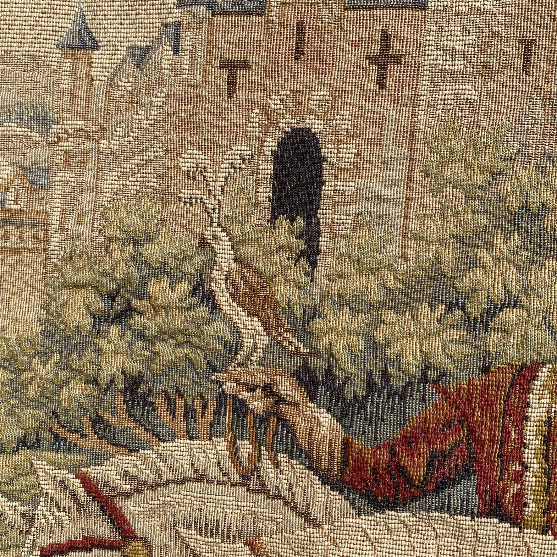 Tapisserie murale "Chasse royale ", Franklin Mint, fabriqué en France