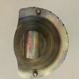 Lantern brass wall lamp