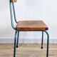 Vintage industrial children's chair