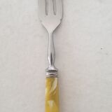 Horn handle dessert forks