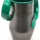 Green and anthracite vase, 1960