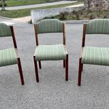 Scandinavian chair series armchair ottoman chair in rosewood