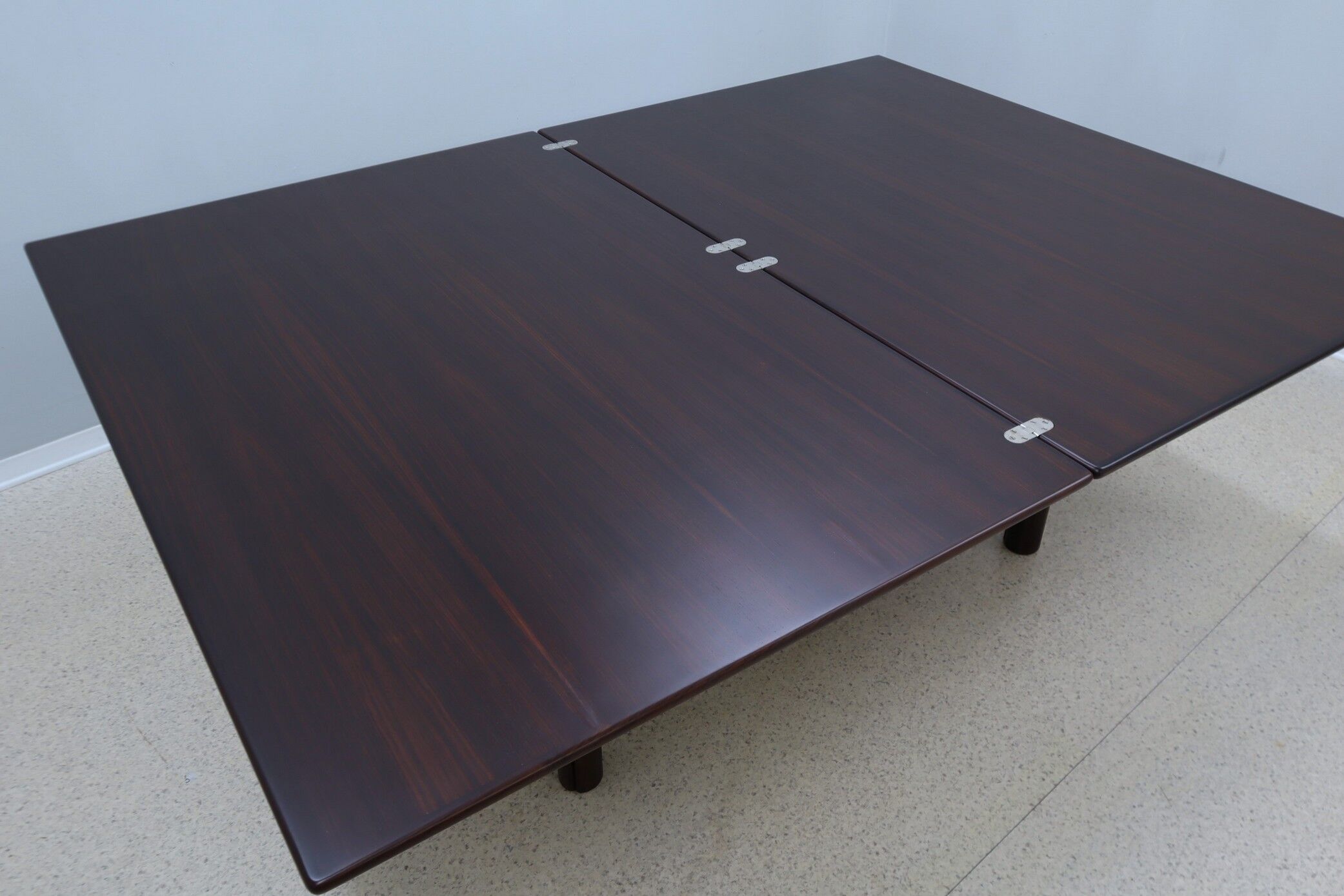 Tobia Scarpa vintage extendable dining table GAVINA 1960s