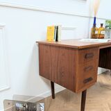 Vintage Scandinavian teak desk