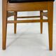 Set of 6 Leatherette & Wood Chairs, Czechoslovakia, 1960's
