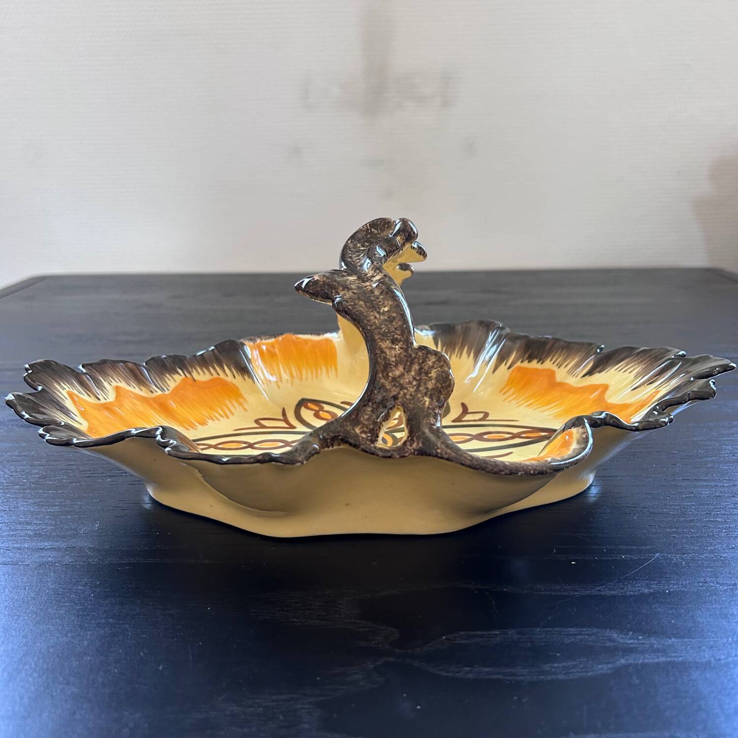 Dish signed HB Quimper