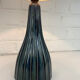 Scandinavian table lamp lined Søholm Keramik Denmark, 1960