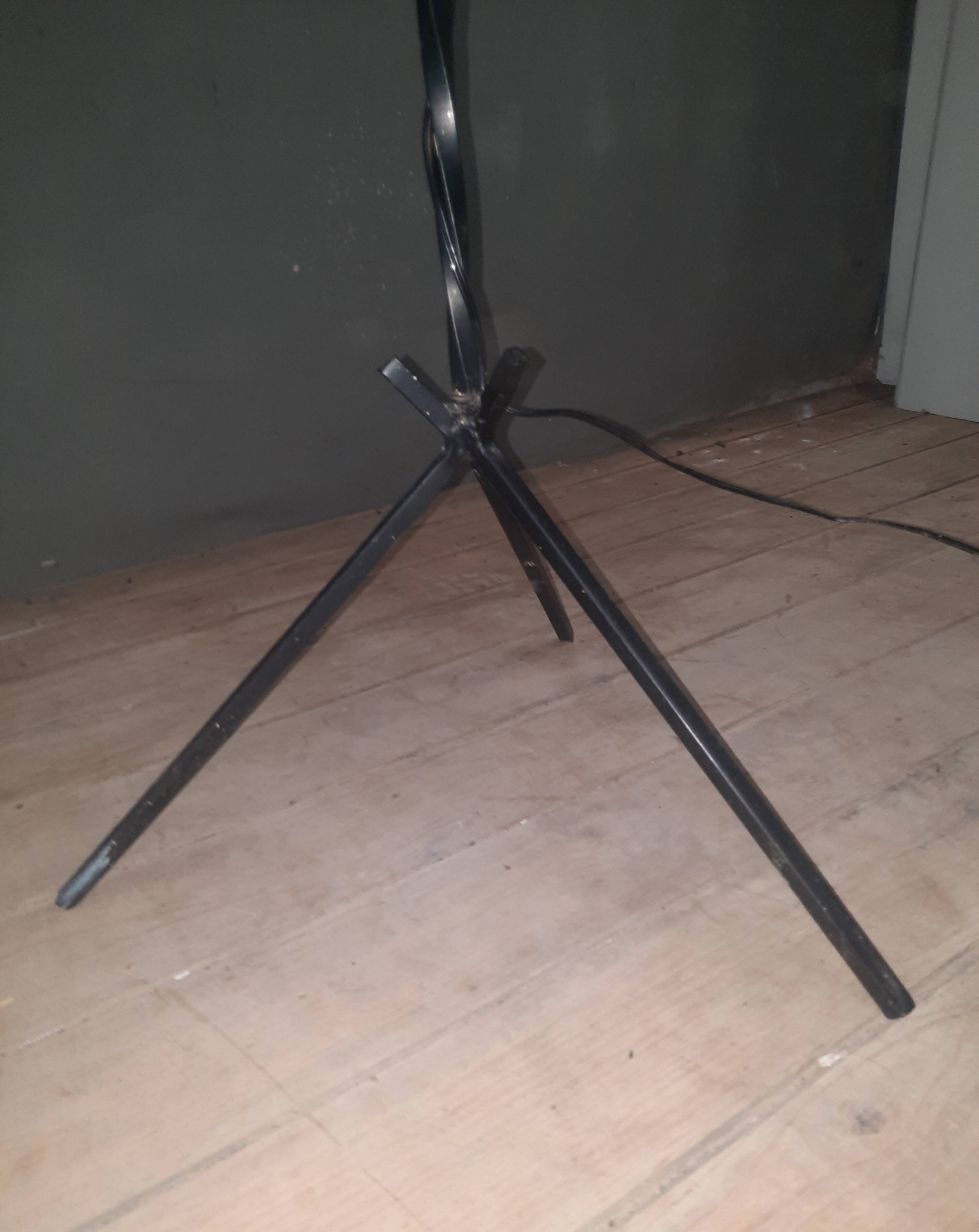 Vintage metal floor lamp