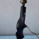 Wrought iron lamp base