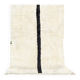 Berber rug in pure wool, handmade, 250x150 cm, made in Morocco.