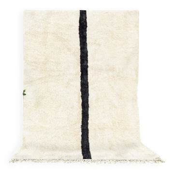 Tapis berbère en laine pure, fait main au Maroc