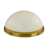 Plafonnier verre  design lampe 70s